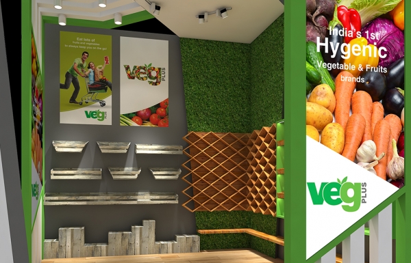 VegPlus Exhibition Stall